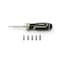 T Terre 6 in 1 Screwdriver Multitool, All in-One with LED Flashlight and Telescopic Magnetic Pick-Up Tool 102001 - alternate 1